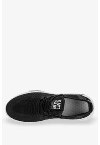 Casu - Czarne buty sportowe sznurowane casu 37-4-21-b. Kolor: czarny
