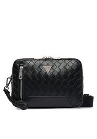 Guess Saszetka HMTOWO P6339 Czarny. Kolor: czarny. Materiał: skóra #4