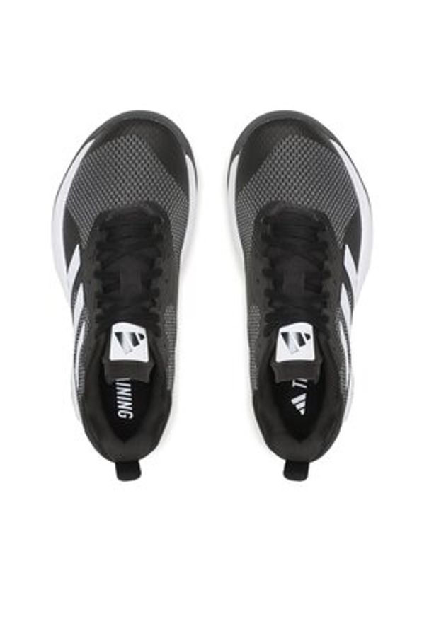 Adidas - adidas Buty na siłownię Rapidmove IF3203 Czarny. Kolor: czarny. Materiał: materiał. Sport: fitness