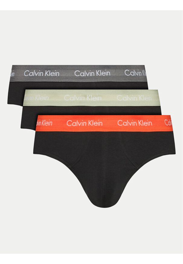 Calvin Klein Underwear Komplet 3 par slipów 0000U2661G Czarny. Kolor: czarny. Materiał: bawełna