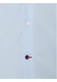 TOMMY HILFIGER - Tommy Hilfiger Koszula MW0MW40524 Błękitny Slim Fit. Kolor: niebieski. Materiał: bawełna #4