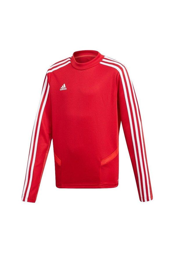 Bluza piłkarska dla dzieci Adidas Tiro19 Training Top. Kolor: czerwony. Sport: piłka nożna