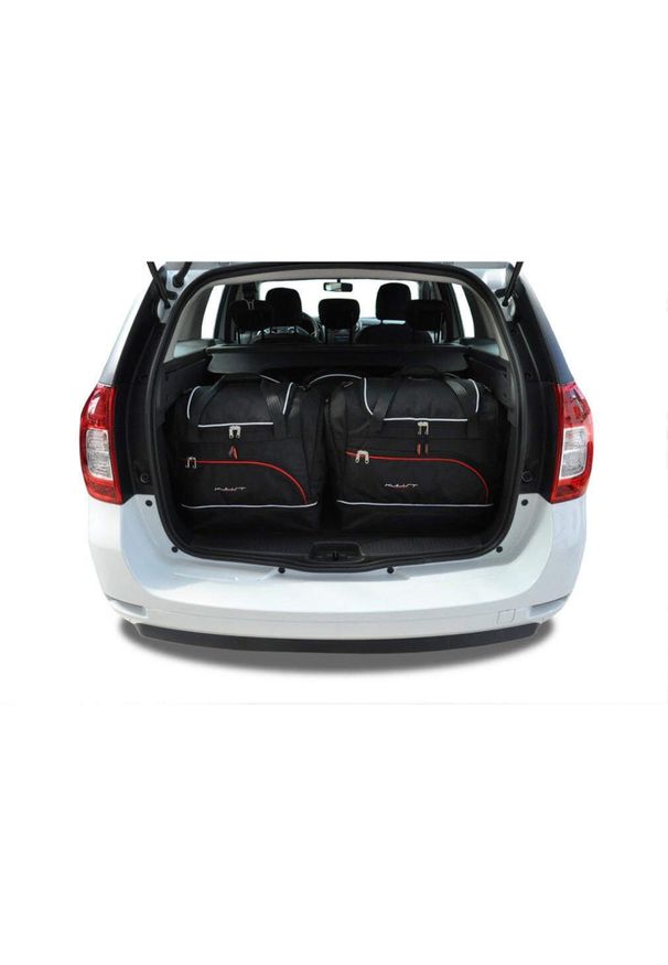 KJUST - Torby Do Bagażnika Dacia Logan Mcv 2013-2020 5Szt Kjust. Kolor: czarny. Styl: sportowy