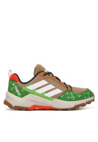 Adidas - adidas Trekkingi Minecraft Terrex Ax4R Hiking JR1289 Brązowy. Kolor: brązowy. Materiał: materiał. Model: Adidas Terrex. Sport: turystyka piesza #1