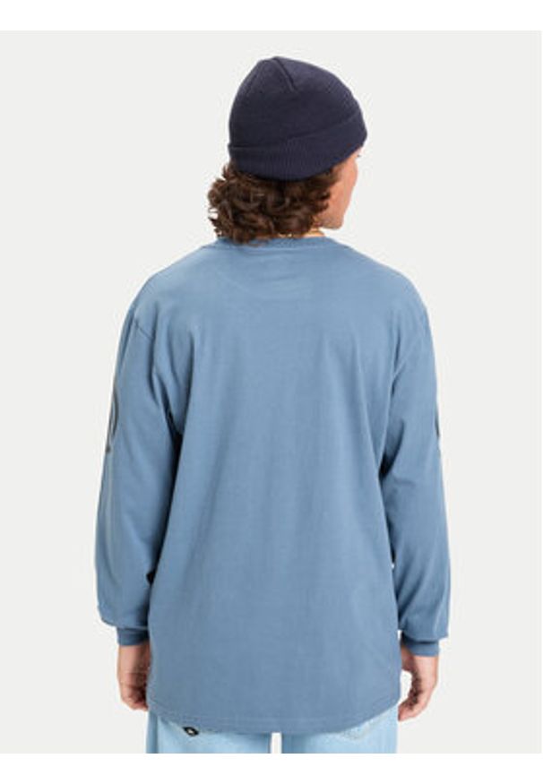 Quiksilver Longsleeve Ev Cold Ways EQYZT08190 Niebieski Regular Fit. Kolor: niebieski. Materiał: bawełna. Długość rękawa: długi rękaw