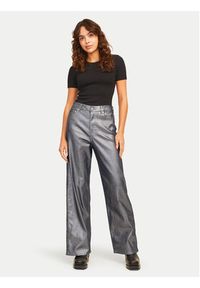 JJXX Jeansy Tokyo 12264457 Srebrny Wide Leg. Kolor: srebrny