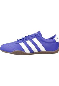 Adidas - Buty ADIDAS GRAND COURT LO Niebieski. Kolor: niebieski. Materiał: tkanina, skóra. Styl: sportowy #2