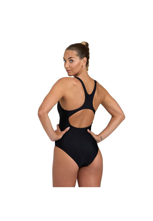Damski kostium kąpielowy 1-częściowy Arena Control Pro. Kolor: czarny