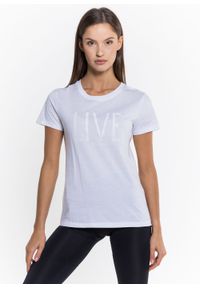Koszulka damska Armani Exchange T-Shirt (6KYTGP YJ3RZ 1000). Kolor: biały