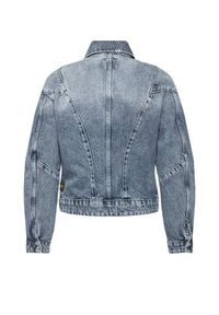 G-Star RAW - G-Star Raw Kurtka jeansowa Kitoh 3D D26776 E207 Niebieski Regular Fit. Kolor: niebieski. Materiał: bawełna #7