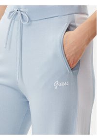 Guess Spodnie dresowe V5GB00 Z3D60 Błękitny. Kolor: niebieski. Materiał: wiskoza #2