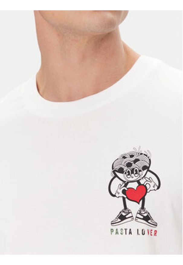 JOOP! Jeans T-Shirt 15 JJJ-23Alonzo 30045691 Biały Modern Fit. Kolor: biały. Materiał: bawełna