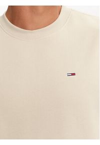 Tommy Jeans Bluza DM0DM20741 Beżowy Regular Fit. Kolor: beżowy. Materiał: bawełna #4