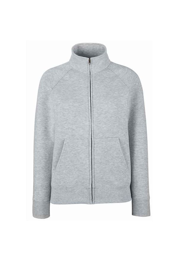 FRUIT OF THE LOOM - Kurtka Unisex Premium. Kolor: szary. Sport: turystyka piesza