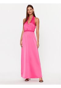 YAS Sukienka wieczorowa 26031524 Różowy Regular Fit. Kolor: różowy. Materiał: syntetyk. Styl: wizytowy