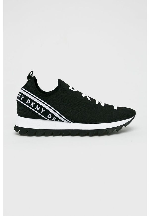 DKNY - Dkny - Buty. Nosek buta: okrągły. Kolor: czarny. Szerokość cholewki: normalna