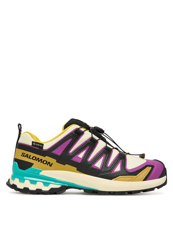 salomon - Salomon Buty do biegania Xa Pro 3D V9 Gore-Tex L47882200 Żółty. Kolor: żółty. Materiał: materiał. Technologia: Gore-Tex