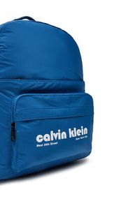 Calvin Klein Jeans Plecak Ckj Graphic Ck Multi Funct Backp LV04G3162G Granatowy. Kolor: niebieski. Materiał: materiał