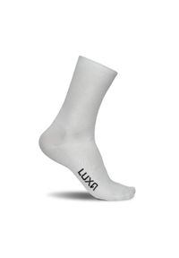 LUXA - Skarpetki Rowerowe Unisex Luxa Classic. Kolor: szary. Materiał: poliamid, elastan. Sport: kolarstwo