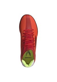 Adidas - Buty piłkarskie dla dzieci adidas X Speedflow.3 TF JR FY3321. Zapięcie: sznurówki. Materiał: materiał. Szerokość cholewki: normalna. Sport: piłka nożna #3