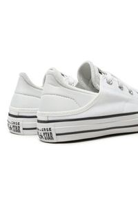 Converse Trampki Chuck Taylor All Star Crush Heel Ox A03076C Biały. Kolor: biały. Materiał: materiał #3