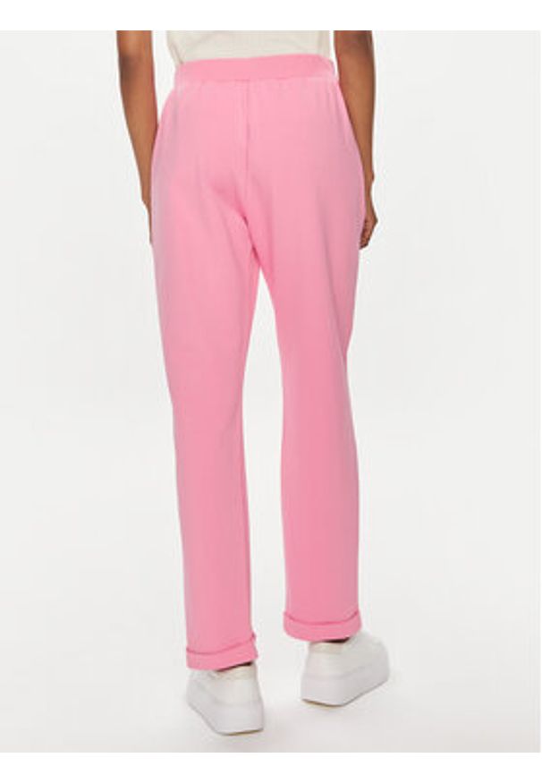 Liu Jo Sport Spodnie dresowe TA4172 FS090 Różowy Regular Fit. Kolor: różowy. Materiał: bawełna