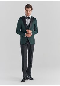 Pako Lorente - PAKO LORENTE – Kamizelka smokingowa P22SF-8S-005-Z-S. Materiał: poliester, wiskoza. Wzór: gładki. Styl: elegancki #4