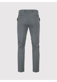 Pako Lorente - PAKO LORENTE – Ciemnaszare spodnie garniturowe w drobną kratę. Materiał: poliester, wełna, lycra. Styl: elegancki #5