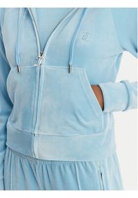 Juicy Couture Bluza Madison JCWAS126326 Błękitny Slim Fit. Kolor: niebieski. Materiał: syntetyk #5