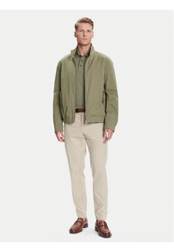 BOSS Kurtka przejściowa H Coiner 50543184 Zielony Regular Fit. Kolor: zielony. Materiał: bawełna