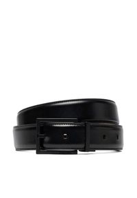 Calvin Klein Pasek Męski Square Buckle Smooth 32Mm Adj LV04D7026G Czarny. Kolor: czarny. Materiał: skóra #1