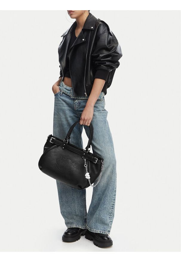 Juicy Couture Torebka CEO-BIJXT8992WVP. Czarny. Kolor: czarny. Materiał: skórzane