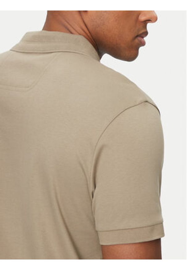 BOSS Polo Paddy TL 50533273 Beżowy Regular Fit. Typ kołnierza: polo. Kolor: beżowy. Materiał: bawełna