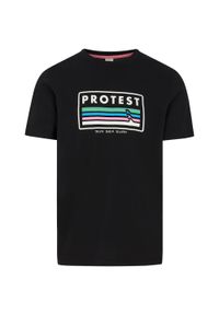 Protest - T-Shirt męski PROTEST PRTBarn. Kolor: czarny. Sport: turystyka piesza #1