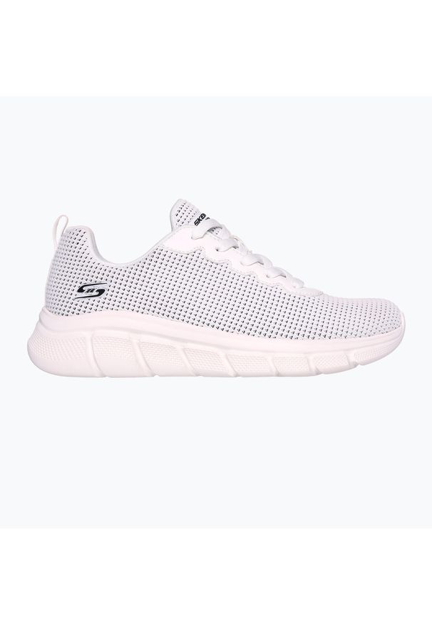 skechers - Buty damskie SKECHERS Bobs B Flex Visionary Essence. Kolor: biały. Model: Skechers Sport. Sport: turystyka piesza