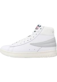 Fila - Buty FILA HIGHFLYER L MID Biały. Kolor: biały. Materiał: tkanina, skóra. Styl: sportowy #2