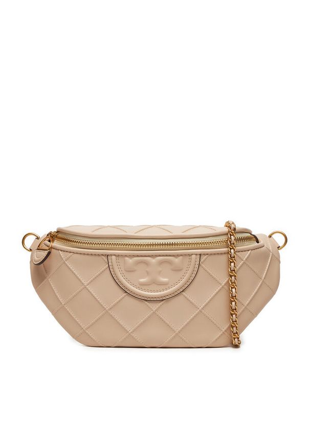 Saszetka nerka Tory Burch. Kolor: beżowy
