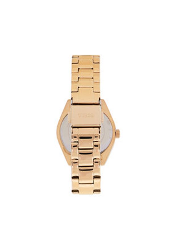 Guess Zegarek Mini Luna GW0841L5 Złoty. Kolor: złoty