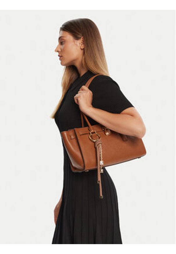 MICHAEL Michael Kors Torebka 30F5GNXT0L Brązowy. Kolor: brązowy. Materiał: skórzane