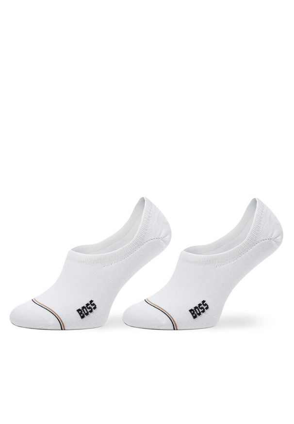 Stopki BOSS. Kolor: biały