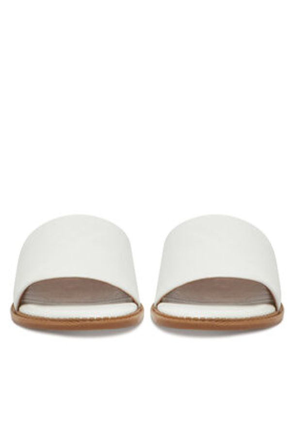 Lasocki Klapki EST-AFIONA-01 Biały. Kolor: biały. Materiał: skóra