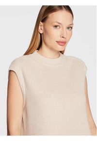 Comma Sweter 2120743 Beżowy Regular Fit. Kolor: beżowy. Materiał: bawełna #2