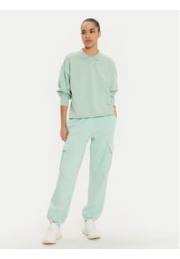 Champion Bluza 117541 Zielony Loose Fit. Kolor: zielony. Materiał: bawełna, syntetyk #3