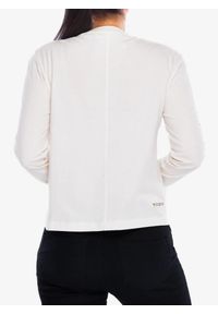 MONS ROYALE - Longsleeve damski Mons Royale Yonder Merino Organic Cotton Long Sleeve. Kolor: biały. Długość rękawa: długi rękaw