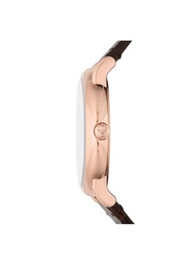 Emporio Armani Zegarek Luigi AR11566 Brązowy. Kolor: brązowy