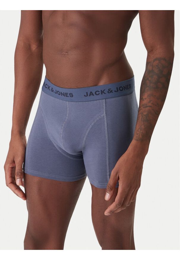 Jack & Jones Slipy Jacjeremiah 12288829 Kolorowy. Materiał: bawełna. Wzór: kolorowy
