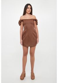 Elisabetta Franchi - Sukienka hiszpanka ELISABETTA FRANCHI. Typ kołnierza: dekolt hiszpanka #3