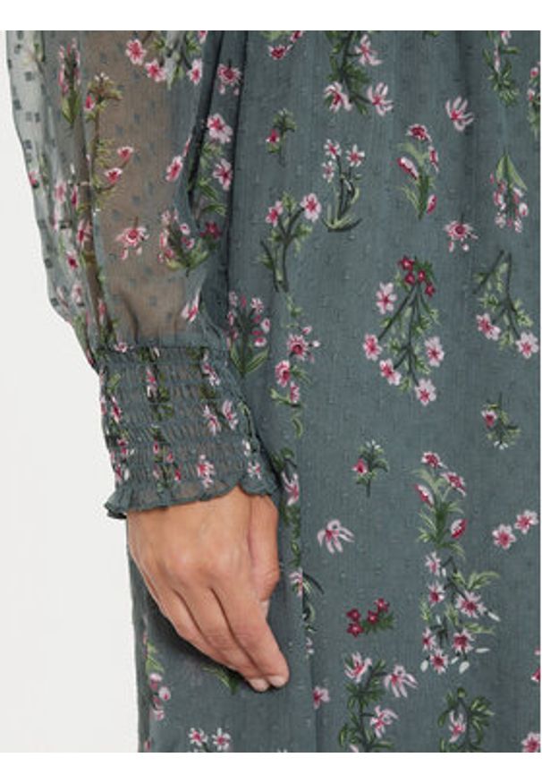 only - ONLY Sukienka codzienna Tessa Eliza 15303601 Zielony Regular Fit. Okazja: na co dzień. Kolor: zielony. Materiał: syntetyk. Typ sukienki: proste. Styl: casual