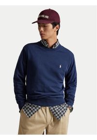 Polo Ralph Lauren Bluza 710916689017 Granatowy Regular Fit. Typ kołnierza: polo. Kolor: niebieski. Materiał: bawełna #1