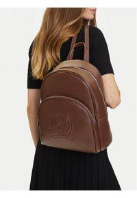 Beverly Hills Polo Club Plecak C-BHPC-L-009-08 Brązowy. Kolor: brązowy. Materiał: materiał #1